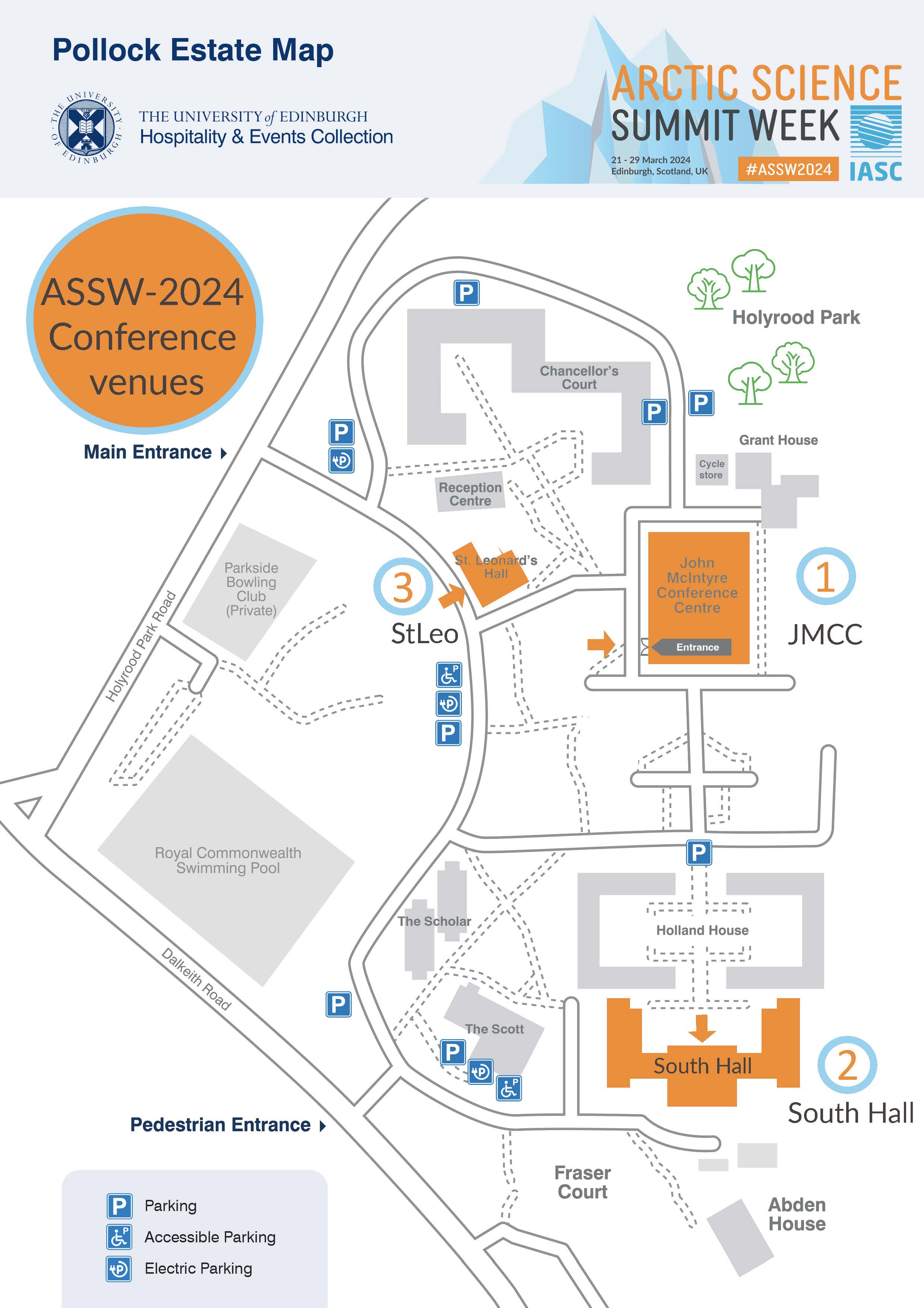 ASSW Site Map Pollock Estate